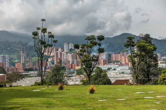 Aussicht auf Medellin, Kolumbien