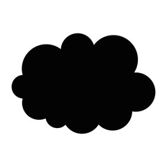 speech bubble icon over white background icon