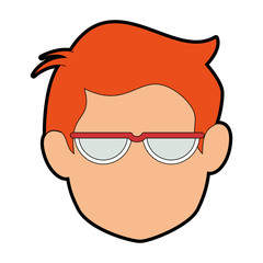 Man cartoon profile