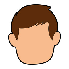 Man cartoon profile