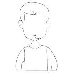 Man cartoon profile