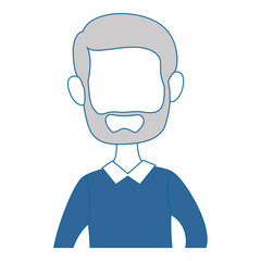 Man cartoon profile