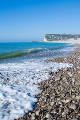 Fototapeta na wymiar Normandie coast of France