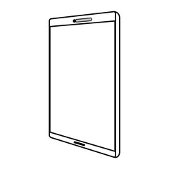 smartphone device isolated icon vector illustration design