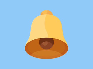 Bell Notification Flat Vector Icon
