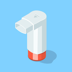 Inhaler for asthmatic.