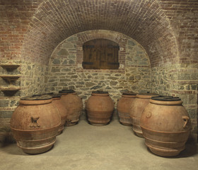 Old barrels