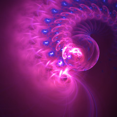 Abstract fractal background