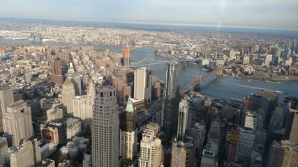 Obraz premium NYC View from WTC