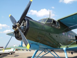 old plane details