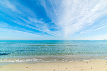 Turquoise water in Simius beach
