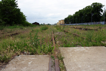 Stillgelegte Bahngleise
