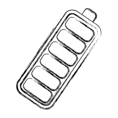 battery level isolated icon vector illustration design