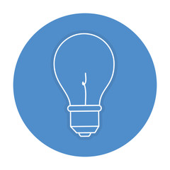 bulb light isolated icon vector illustration design