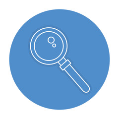 search magnifying glass icon vector illustration design