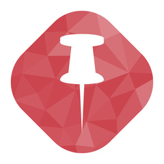 geometrischer Icon - Pin