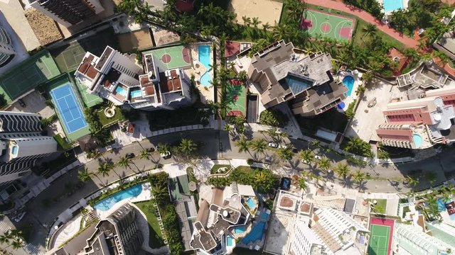 Top View of Luxury Residential District