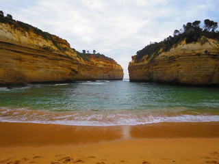 Loch Are Gorge on the beach. 