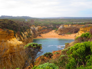 Loch Are Gorge from afar 