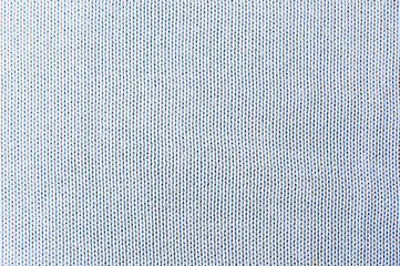 blue knitted wool material background