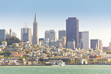 Naklejka premium San Francisco Bay