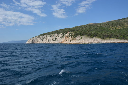 Beautiful ocean near Brestova