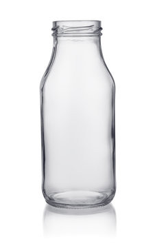 Small Empty Glass Bottle