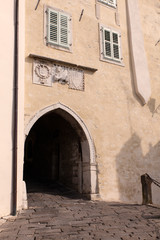Fototapeta na wymiar The main Town Gate, Motovun