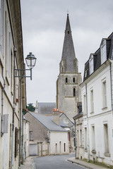 Beautiful old castle in France