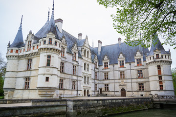 Beautiful old castle in France