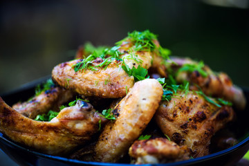 Grilled spicy chicken legs