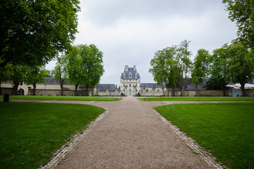 Obraz premium Beautiful old castle in France