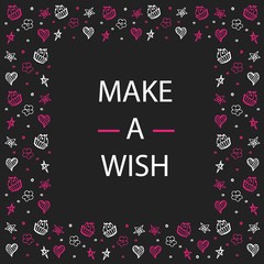 cupcakes, heart, stars and dots, Doodle