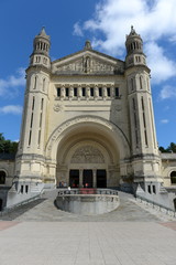 Christian church Sainte Therese at Lisieux in Normandy