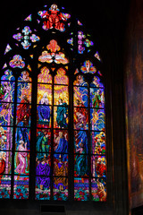 Stained glass windows