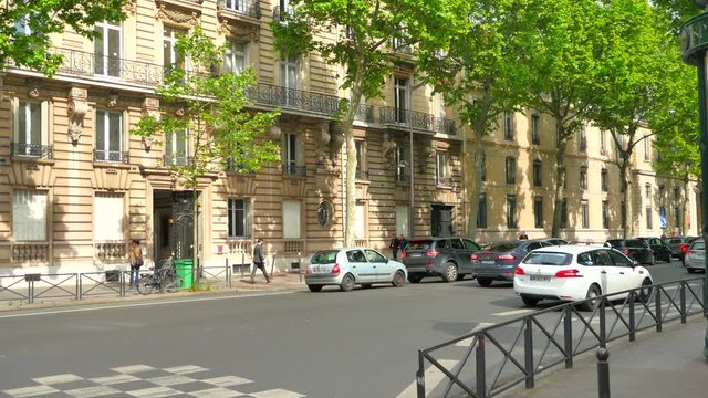 Paris Car Street Road Traffic, City Street, Europe France Urban Architecture