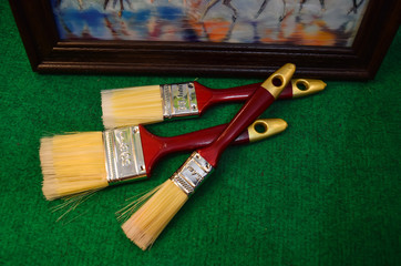 paint brushes