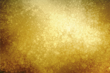 luxury gold background design with brown tones and glassy sparkle glitter texture effect with bokeh light blur