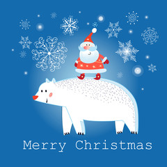Greeting graphics Christmas card