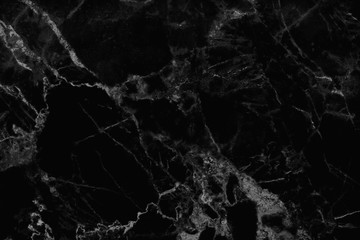 Black marble texture background with detailed structure beautiful and luxurious, abstract marble texture in natural patterns for design art work, black stone floor pattern with high resolution.
