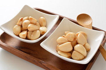 にんにくのたまり漬け