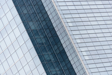 detail shot of modern architecture facade,business concepts,shot in city of China.