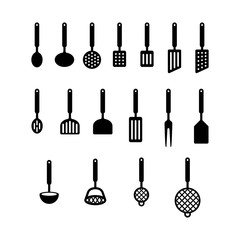 Cookware icon set