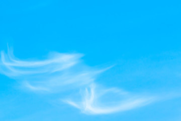 Obraz premium Every day looking at the sky is never a duplication of every stroke of shape.