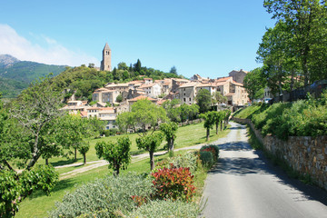 Fototapeta na wymiar Olargues - Hérault, Occitanie - France