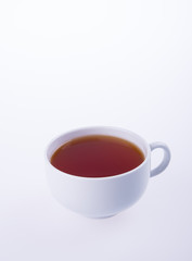 tea or hot tea cup on a background.