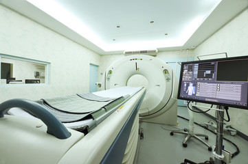 MRI scanner room