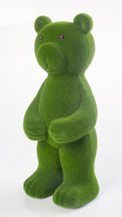 bear or green bear on a background.