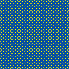 The polka dot pattern. Seamless vector illustration with round circles, dots. Yellow and blue. Vector illustration in retro, vintage style print on fabric, textile, wrapping, Wallpaper, scrap-booking.
