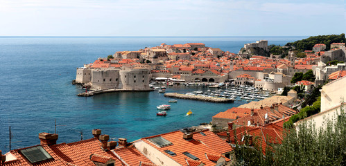 the old town in Dubrovnik, King's landing
